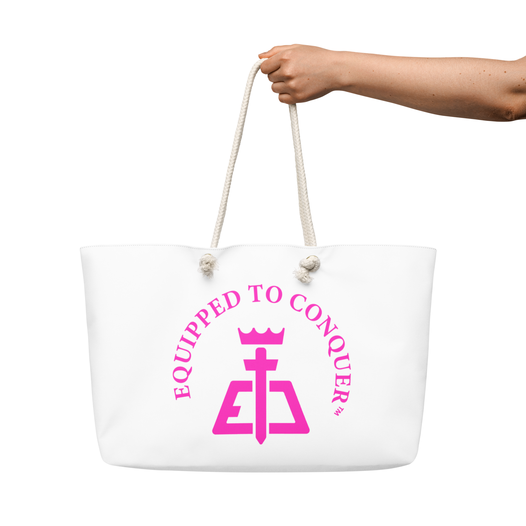 Weekender Bag - Pink Logo