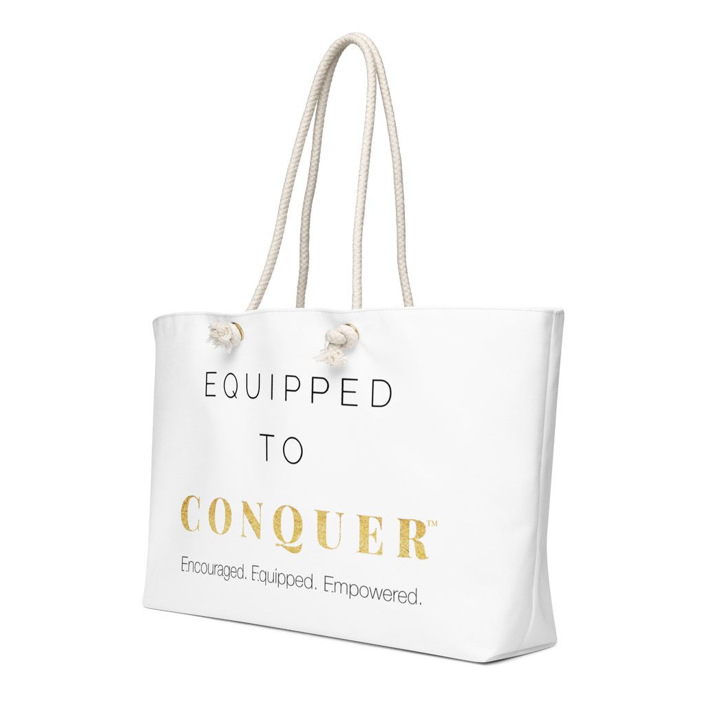 Weekender Bag - Black & Gold Logo