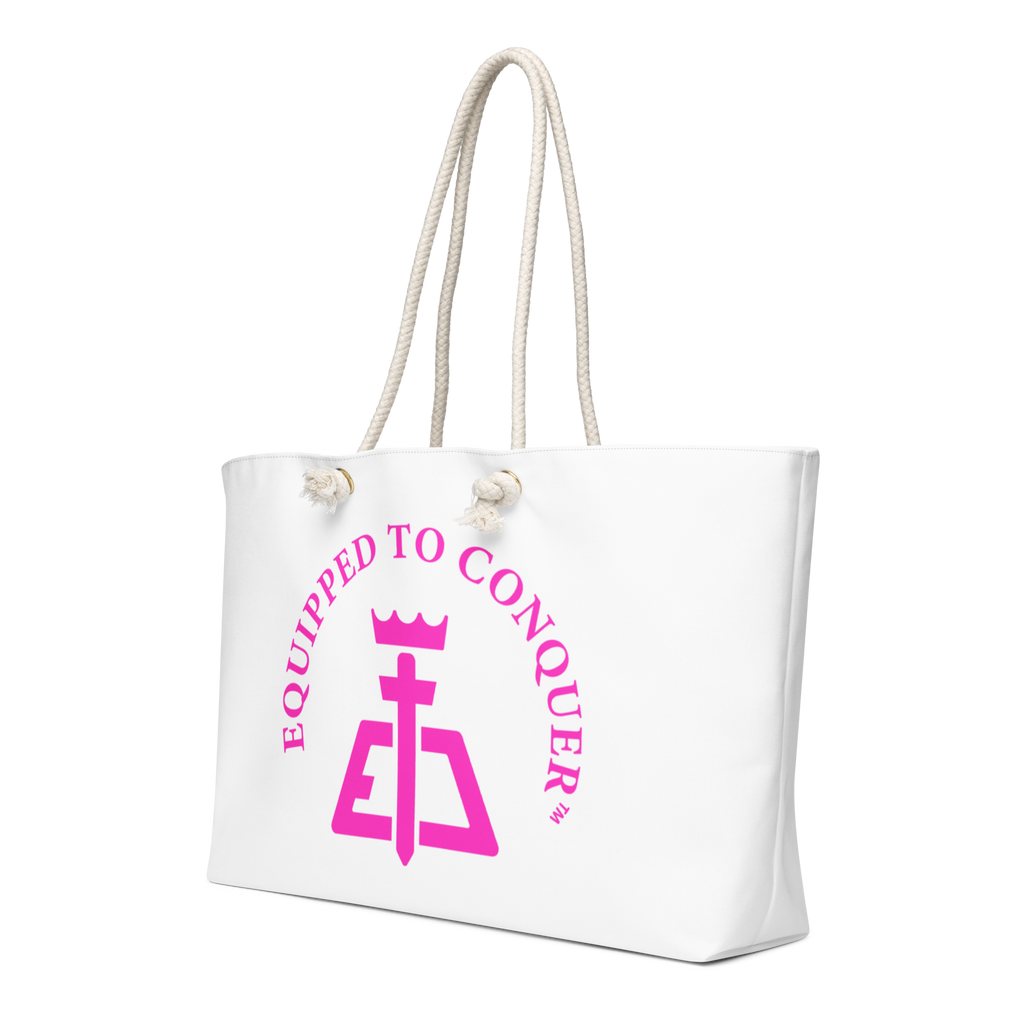 Weekender Bag - Pink Logo