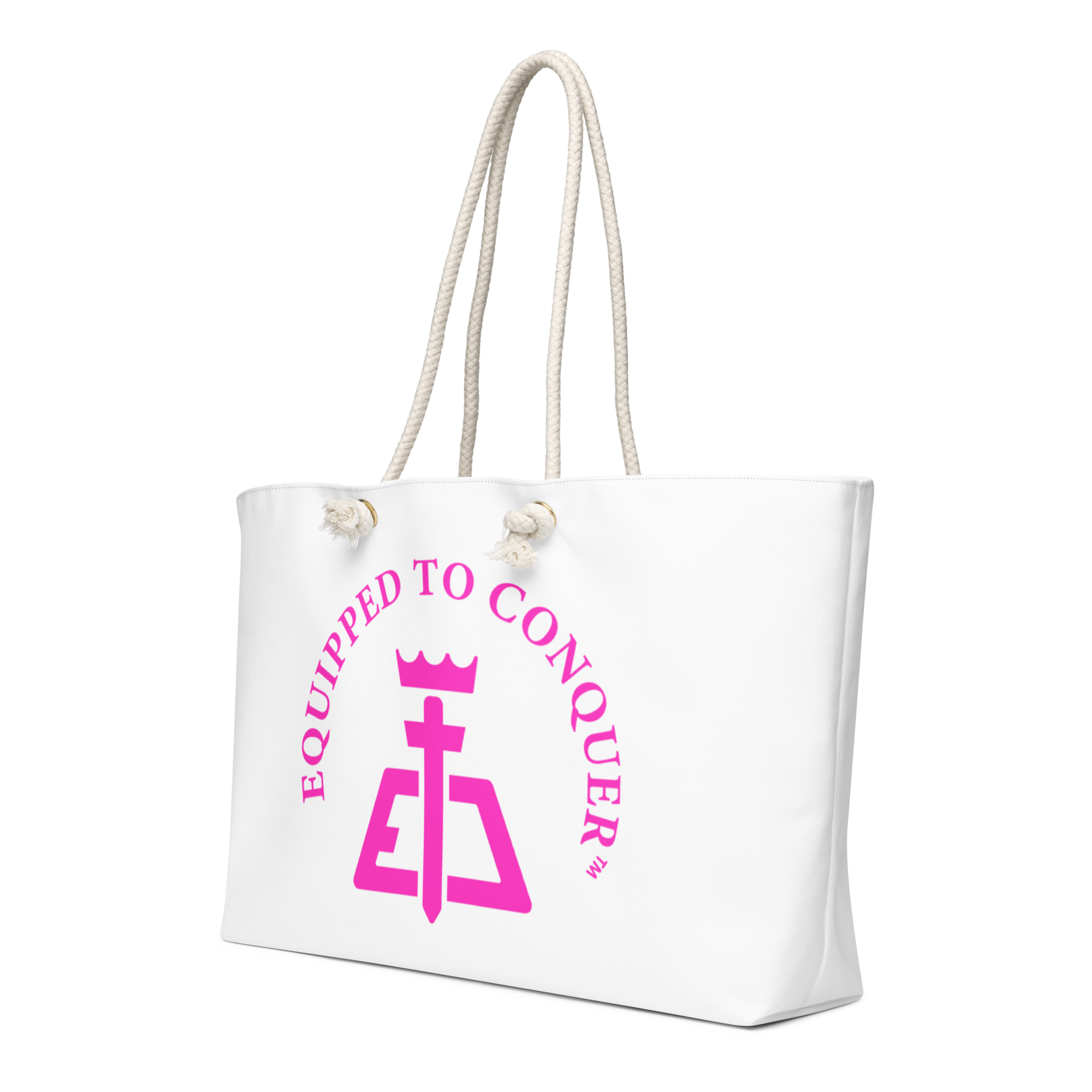 Weekender Bag - Pink Logo