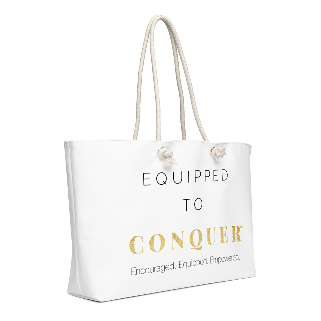 Weekender Bag - Black & Gold Logo