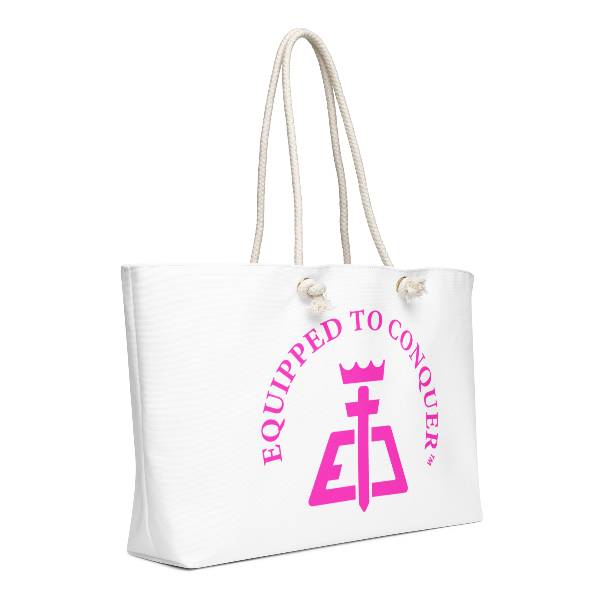 Weekender Bag - Pink Logo